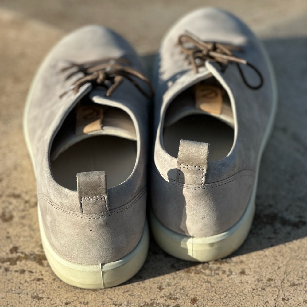 Ecco men’s gray sneakers 43 us 9.5 - Picture 2 of 4